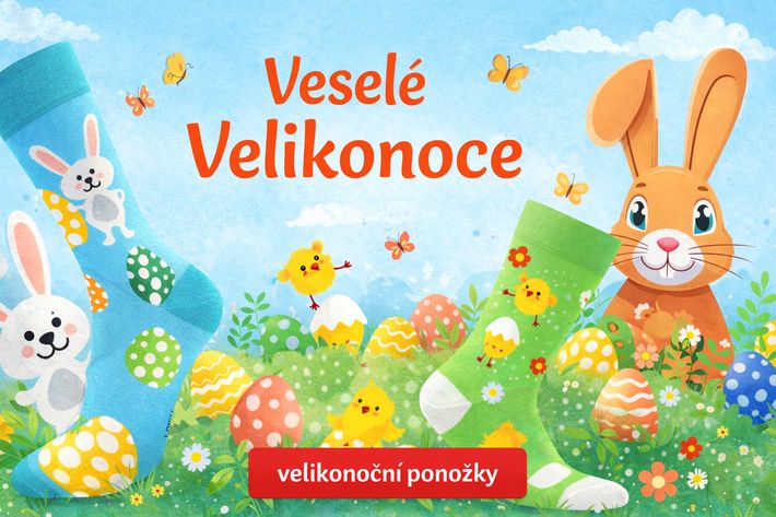 DEASTER - velikonoční ponožky